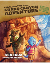 Charlie and Trike in the Grand Canyon Adventure.gif