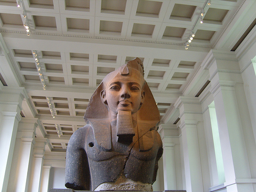 File:Ramesses II staute in museum.jpg