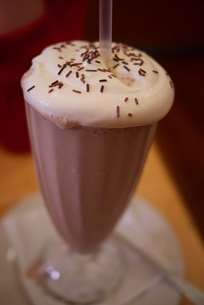 File:Chocolate Malt with Sprinkles.jpg