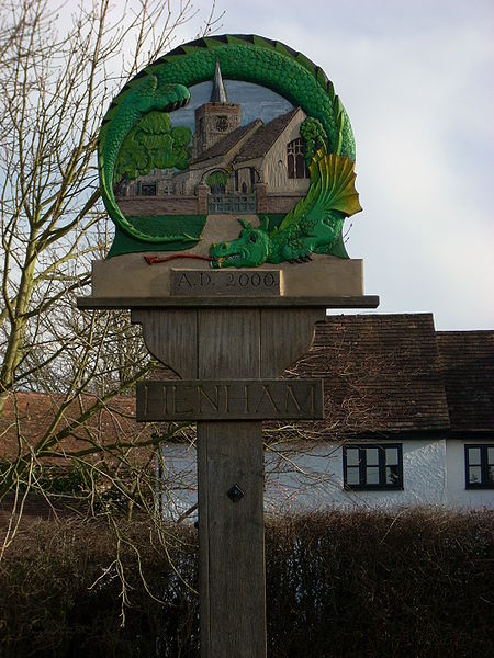File:Henham village sign.JPG
