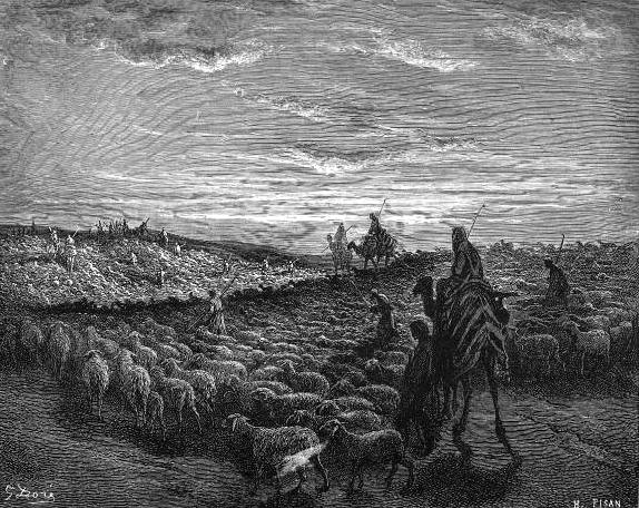 File:Abraham Journeying into the Land of Canaan.JPG