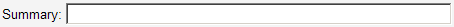Edit summary text box