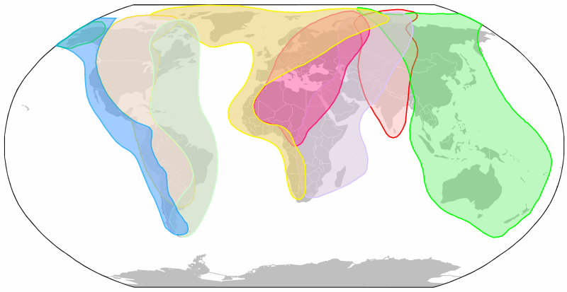 Ficheiro:Main international flyways - bird migration.png