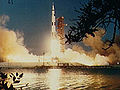 Apollo 6 taking off