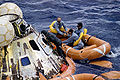The retrieval of Apollo 12