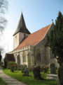 Church in Bosham, West Sussex, England.