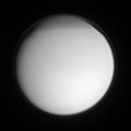 Titan's hazy atmosphere in ultraviolet light