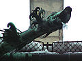 Wawel dragon gargoyle. Wawel Cathedral in Kraków, Poland.