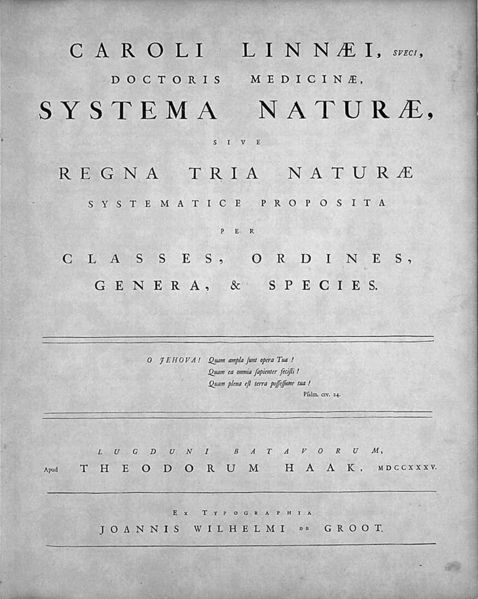 Ficheiro:Linné-Systema Naturae 1735.jpg