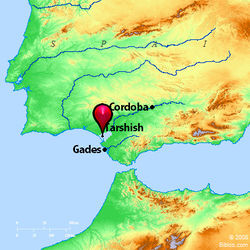 Location of Tarshish.