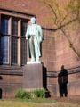 Benjamin Silliman's statue at Yale University