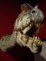 The dilophosaurus, or "double crested dragon"