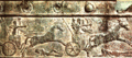 Assyrian cavalry charging