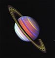 Saturn and its rings