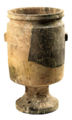 Large Goblet (It could be same as stacked goblets, but it was not V-shape. It has bottom as “handle”. The bottom of the goblet made it to stand well.)
