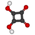 Ball and stick model of squaric acid-1.png