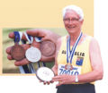 Grigg with Medals